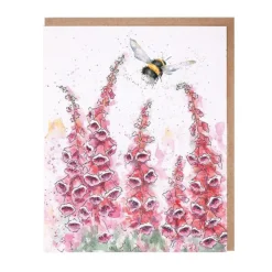 'A Cottage Garden' Blank Greetings Card