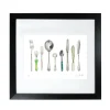 A Handful of Cutlery Framed Print by Corinne Alexander