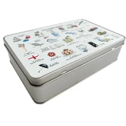 A Very English Alphabet Storage Tin