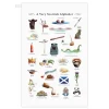 A Very Scottish Alphabet Tea Towel
