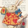 Alice In Wonderland - The Announcement Greetings Card