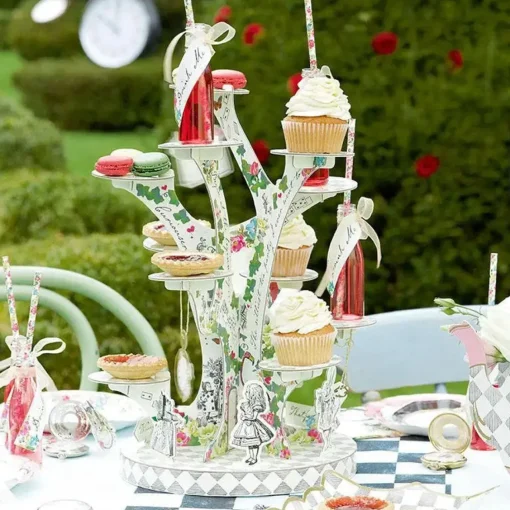 Alice in Wonderland Tree Shaped Cake Stand