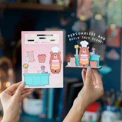 Bakery Bear Pop Out Card