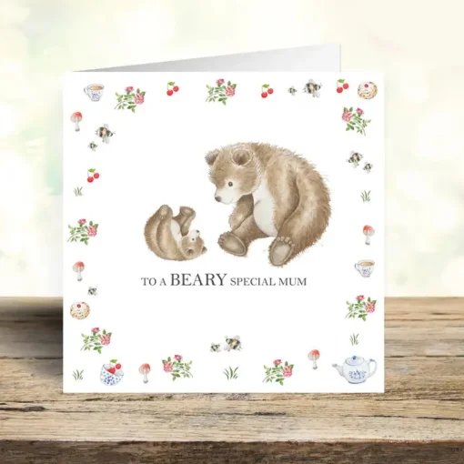 'Beary Special Mum' Mother's Day Card