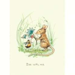 Bee With Me Greetings Card