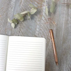 Bees & Honeysuckle A5 Lined Notebook