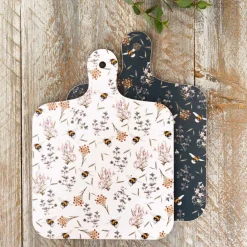 Bees & Honeysuckle Mini Chopping Board