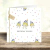'Birthday Wishes' Blue Tit Greetings Card