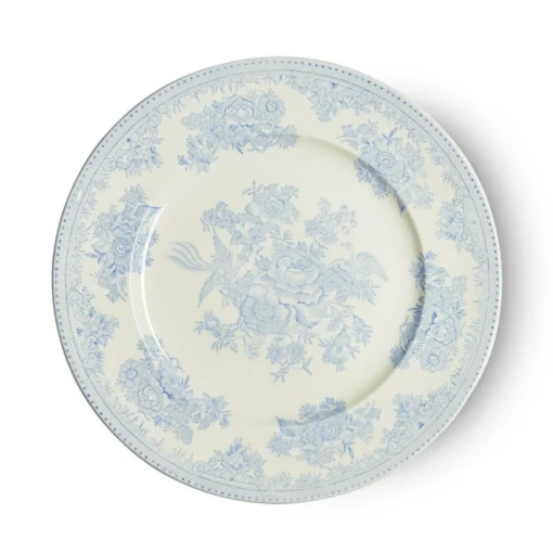 Blue Asiatic Pheasants Medium Plate 8 3/4 in