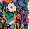 Blue Birds, Birthday Laser Greeting Card