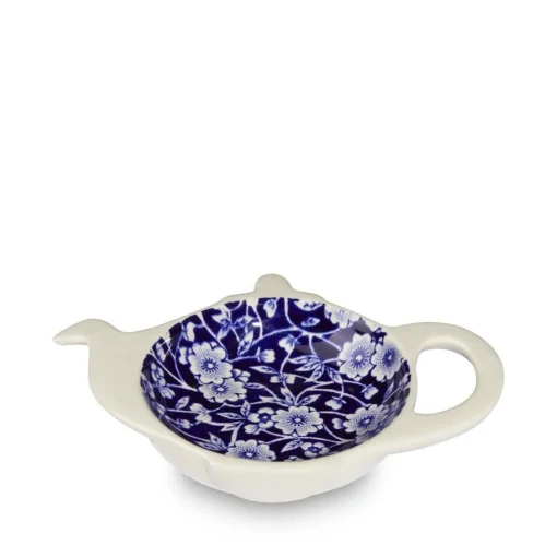 Blue Calico Small  Teapot Tray