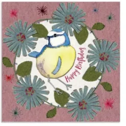 Blue Tit Greetings Card