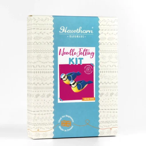 Blue Tits Needle Felting Kit