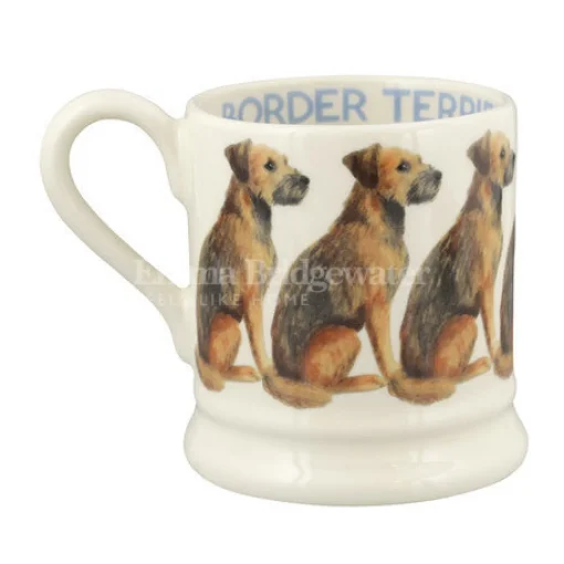 Border Terrier 1/2 Pint Mug
