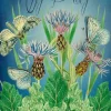 Butterfly Garden Birthday Greetings Card