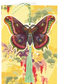 Butterfly Hanging Fandangle Card with Tassel