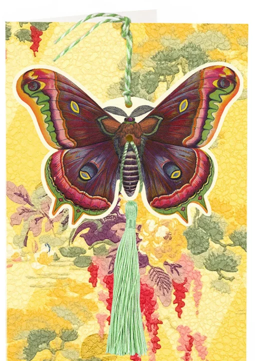 Butterfly Hanging Fandangle Card with Tassel
