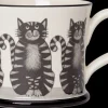 Cat Mug by Moorland Pottery