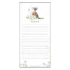 Cat with Dandelion "Notes" Magnetic List Pad