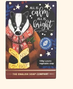 Christmas Badger Mini Soap - 100g