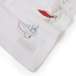 Coastal Boats Table Runner