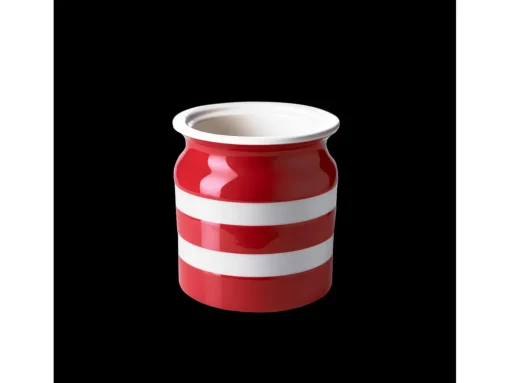 Cornishware Red Utensil Jar