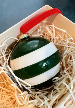 Cornishware Striped Baubles