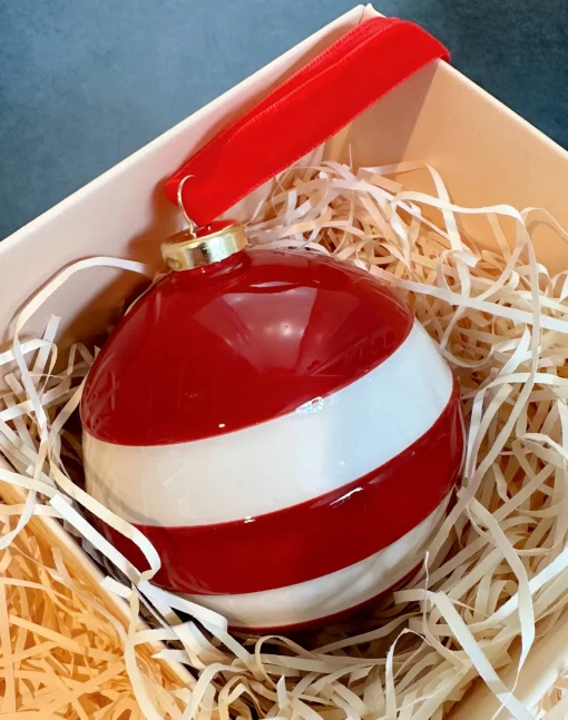 Cornishware Striped Baubles