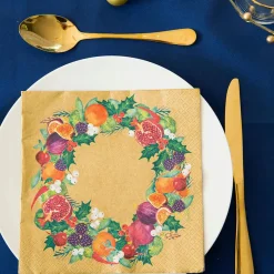 Cornucopia Gold Napkins - 20 pack