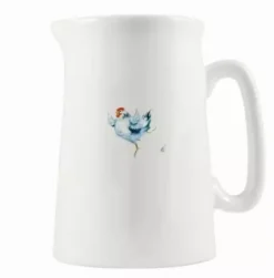 Dancing Hen Bone China Small Jug
