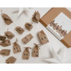 DIY Advent Calendar Houses Kit