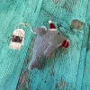 Dolphin with Present Felt Decoration