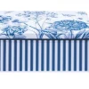 Etchings and Roses Deep Rectangular Tin