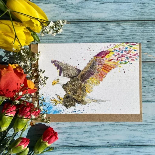 Evie the Eagle Eco-Card