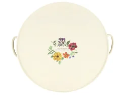 Garden Flowers Large Handled Tray