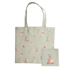 'Garden Friends' Rabbit Foldable Shopping Bag