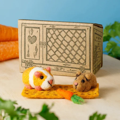 Ginger & Baby Squeak Guinea Pig Set