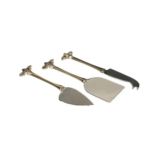 Gold Bee Cheese Knives Set of 3