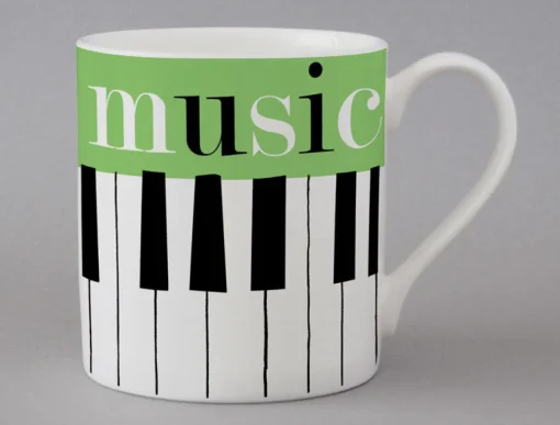 Graphic Piano Mug