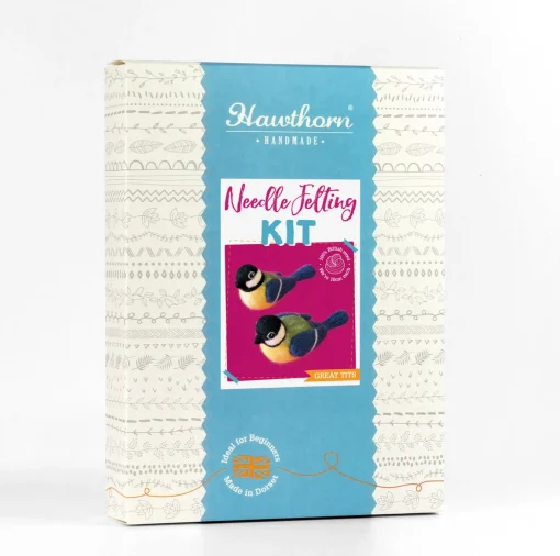 Great Tits Needle Felting Kit