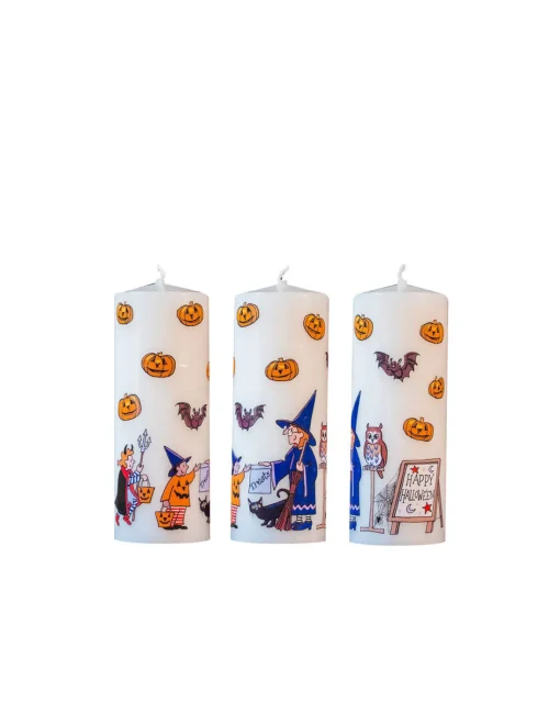 Halloween Mini Pillar Candle
