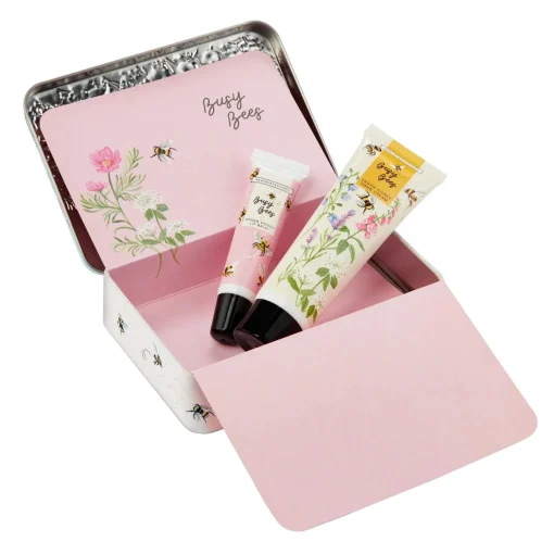 Heathcote & Ivory Busy Bee Hand and Lip Hand Tin