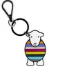 Herdy Yan Enamel Stripe Key Chain