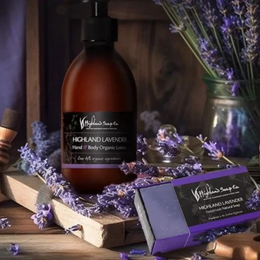 Highland Lavender Handmade Natural Soap 190g