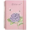 'Hydrangea Bee' Large Spiral Bound Journal