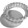7 inch Deep Fluted Flan Loose Based