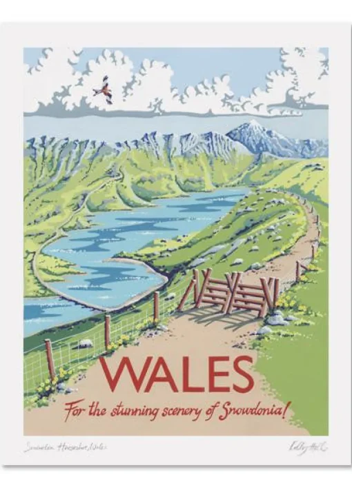 Kelly Hall Wales Print