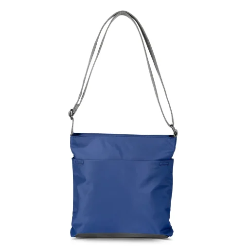 Kennington B Burnt Blue Recycled Nylon Sling Bag