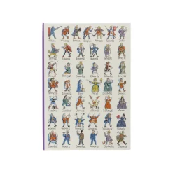 Kings & Queens of England A5 Notebook
