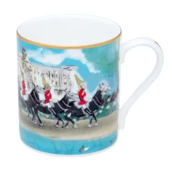 Life Guards on Parade Bone China Mug